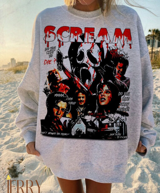 Halloween Horror Movie Crewneck Sweatshirt, Halloween Sweatshirt, Halloween Shirt, Horror Movie Shirt, Halloween Crewneck, Horror Sweatshirt