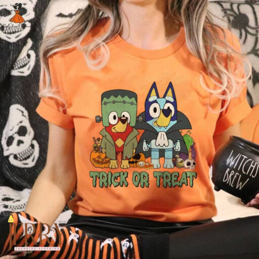 Halloween Horror Trick or Treat Shirt, Halloween Matching Family Shirt, Halloween Sweatshirt, Halloween Gifts, Spooky Season Sweatshirt