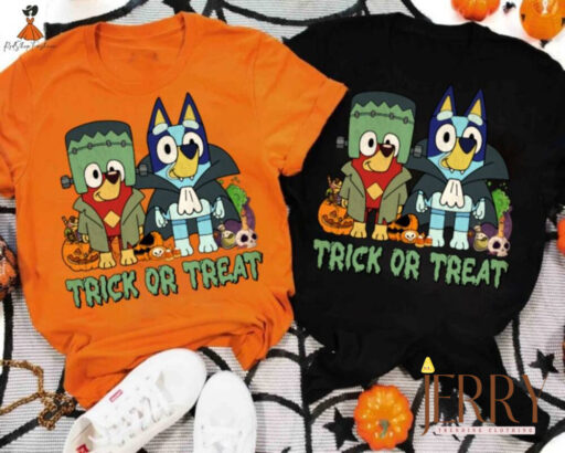 Halloween Horror Trick or Treat Shirt, Halloween Matching Family Shirt, Halloween Sweatshirt, Halloween Gifts, Spooky Season Sweatshirt