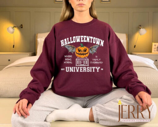 Halloween School Sweatshirt and Hoodie, Halloween Sweatshirt, Halloweentown University Sweatshirt, Funny Fall Sweatshirt, Fall Hoodie