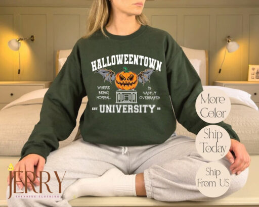 Halloween School Sweatshirt and Hoodie, Halloween Sweatshirt, Halloweentown University Sweatshirt, Funny Fall Sweatshirt, Fall Hoodie