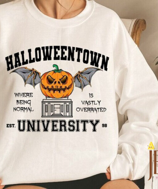 Halloween School Sweatshirt and Hoodie, Halloween Sweatshirt, Halloweentown University Sweatshirt, Funny Fall Sweatshirt, Fall Hoodie