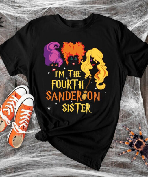 Halloween Shirt, Hocus Pocus Shirt, Hocus Pocus The 4th Sanderson Sister, Sanderson Sisters Shirt, Halloween Shirt, Witch Sisters Shirt