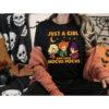 Halloween Shirt, Hocus Pocus Shirt, Just A Girl Who Loves Hocus Pocus Shirt,Sanderson Sisters Shirt, Witch Sisters Shirt,Witch Sisters Shirt