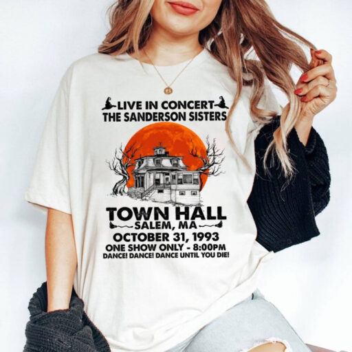 Halloween Shirt, Hocus Pocus Shirt, Sanderson Witch Museum Shirt,Halloween Town Hall Salem Shirt, Halloween University, Vintage Autumn Shirt