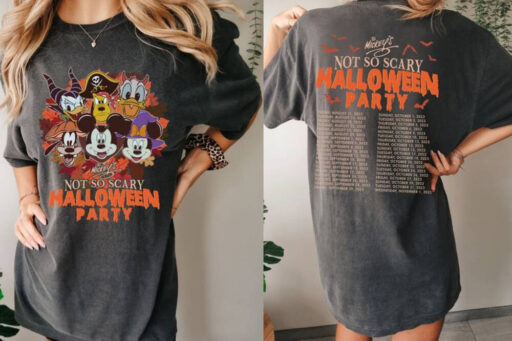 Halloween Shirt, Mickey's Not So Scary Halloween Party 2023, Disney Halloween Party Shirt, Mickey and Friends Halloween,Halloween Sweatshirt