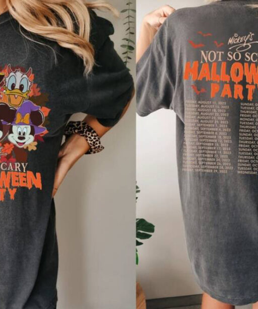 Halloween Shirt, Mickey's Not So Scary Halloween Party 2023, Disney Halloween Party Shirt, Mickey and Friends Halloween,Halloween Sweatshirt