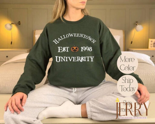 Halloweentown Est 1998 Sweatshirt, Halloweentown Sweatshirt, Fall Sweatshirt, Halloween Sweatshirt, Halloweentown University Sweater