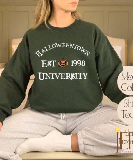 Halloweentown Est 1998 Sweatshirt, Halloweentown Sweatshirt, Fall Sweatshirt, Halloween Sweatshirt, Halloweentown University Sweater