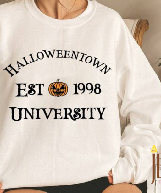Halloweentown Est 1998 Sweatshirt, Halloweentown Sweatshirt, Fall Sweatshirt, Halloween Sweatshirt, Halloweentown University Sweater
