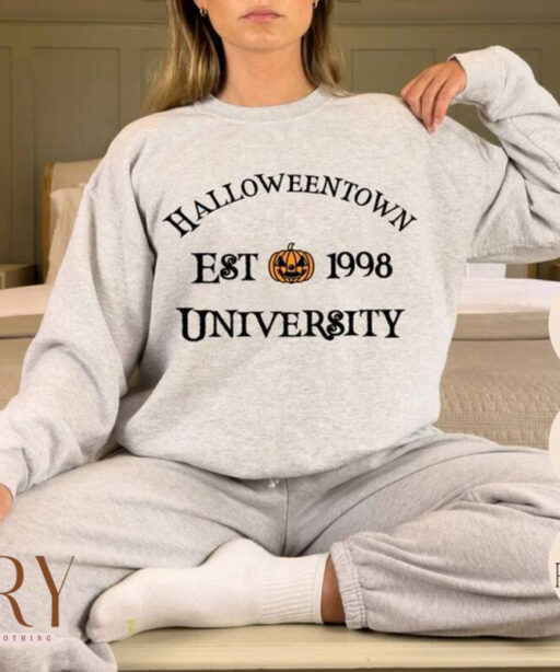 Halloweentown Est 1998 Sweatshirt, Halloweentown Sweatshirt, Fall Sweatshirt, Halloween Sweatshirt, Halloweentown University Sweater