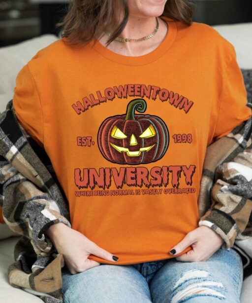 Halloweentown University Sweatshirt, Halloween Shirt, Halloween Town Est 1998 Sweatshirt, Fall Sweatshirt,Pumpkin Shirt,Halloween Sweatshirt