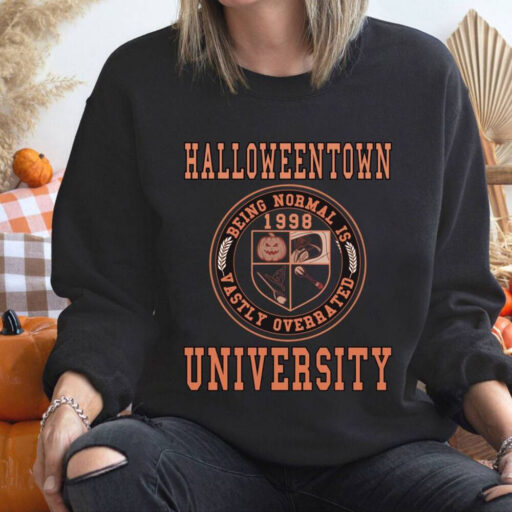 Halloweentown University Sweatshirt, Halloween Town Est 1998 Shirt Sweatshirt, Fall Sweatshirt, Pumpkin Shirt, Womens Halloween Sweatshirt