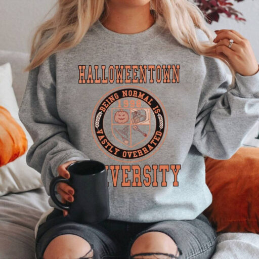 Halloweentown University Sweatshirt, Halloween Town Est 1998 Shirt Sweatshirt, Fall Sweatshirt, Pumpkin Shirt, Womens Halloween Sweatshirt