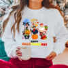 Happy Hallothanksmas Sweatshirt, Halloween & Merry Christmas Sweatshirt, Thanksgiving Sweatshirt, Hallothanksmas Shirt, Sweatshirt For Women