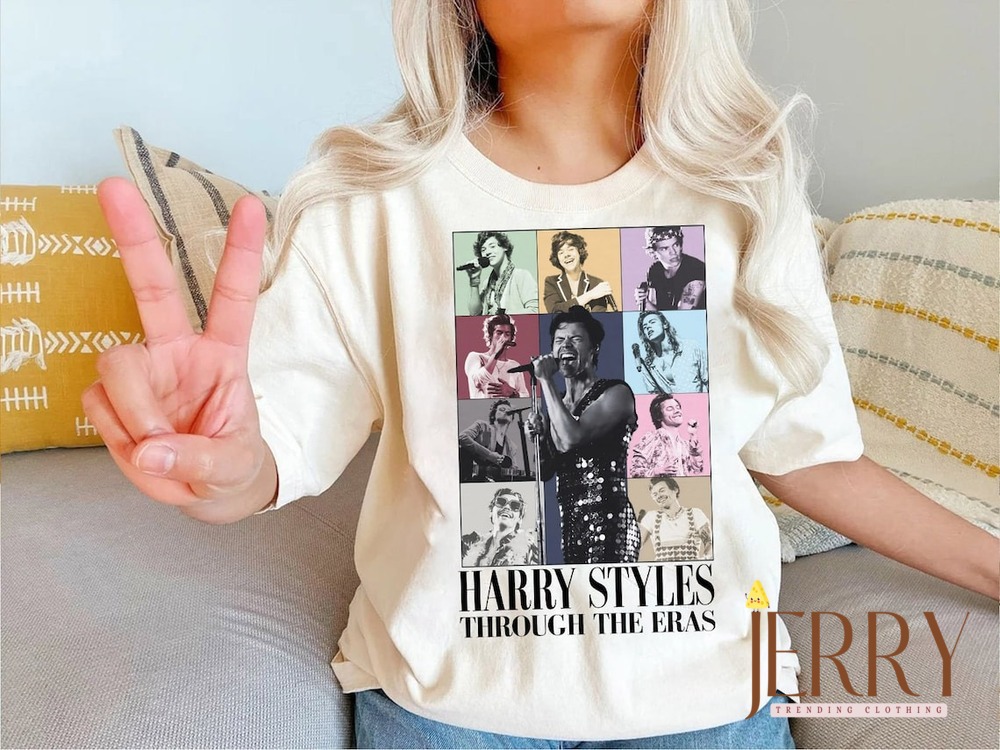 Harry Styles Through The Eras Shirt, Harry Styles Merch, Harrys House Tee