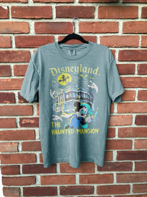 Haunted Mansion Shirt, Mickey Haunted Mansion Shirt, Retro Disney Halloween Shirt, Nightmare on streets, Magic Kingdom Shirt, Disneyland Tee