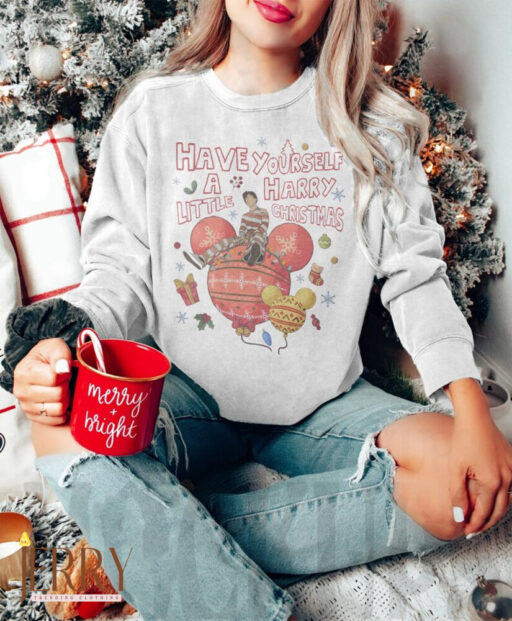 Have Yourself A Harry Little Christmas sweatshirt, Harry Christmas shirt, Harry Merch Fan, Harry Xmas, Merry Harry, Love o Tour, Harry House