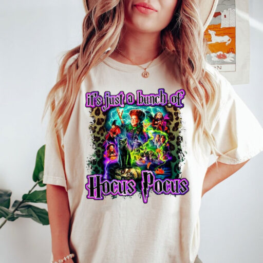 Hocus Pocus Halloween Shirt, Halloween Sanderson Sisters Shirt, Halloween Party Shirt, Disney Halloween Shirt, Halloween Women's Shirt