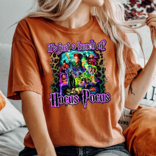 Hocus Pocus Halloween Shirt, Halloween Sanderson Sisters Shirt, Halloween Party Shirt, Disney Halloween Shirt, Halloween Women's Shirt