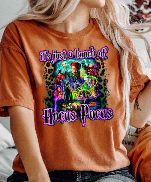 Hocus Pocus Halloween Shirt, Halloween Sanderson Sisters Shirt, Halloween Party Shirt, Disney Halloween Shirt, Halloween Women's Shirt