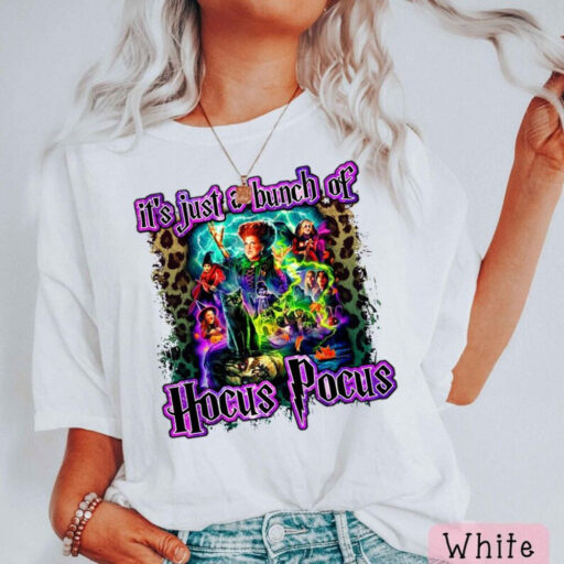 Hocus Pocus Halloween Shirt, Halloween Sanderson Sisters Shirt, Halloween Party Shirt, Disney Halloween Shirt, Halloween Women's Shirt