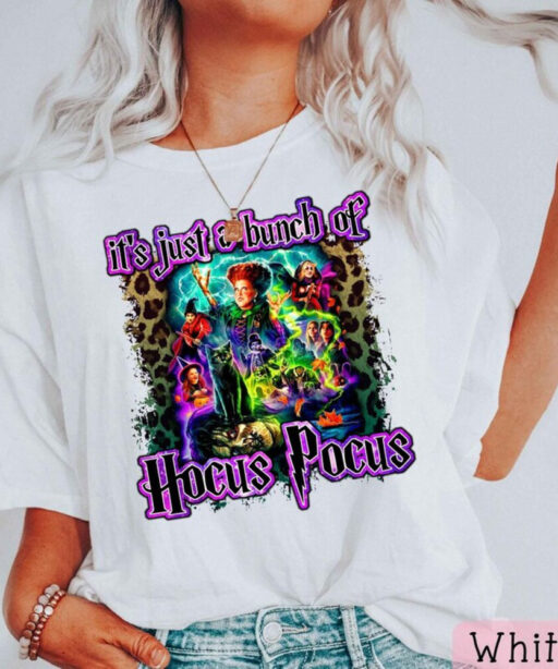 Hocus Pocus Halloween Shirt, Halloween Sanderson Sisters Shirt, Halloween Party Shirt, Disney Halloween Shirt, Halloween Women's Shirt