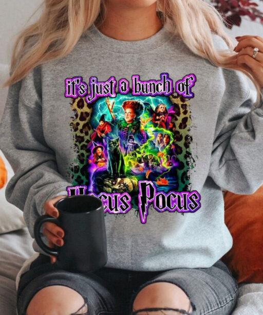 Hocus Pocus Halloween Shirt, Halloween Sanderson Sisters Shirt, Halloween Party Shirt, Disney Halloween Shirt, Halloween Women's Shirt