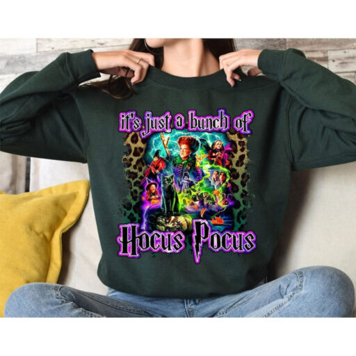 Hocus Pocus Halloween Shirt, Halloween Sanderson Sisters Shirt, Halloween Party Shirt, Disney Halloween Shirt, Halloween Women's Shirt