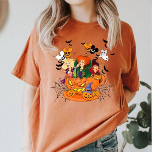 Hocus Pocus Teacup Balloon Shirt, Hocus Pocus Shirt, Witch Sisters Shirt, Sanderson Sisters Shirt, Disney Halloween Shirt, Disney Witch Tee