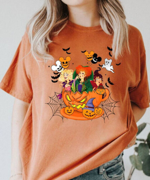 Hocus Pocus Teacup Balloon Shirt, Hocus Pocus Shirt, Witch Sisters Shirt, Sanderson Sisters Shirt, Disney Halloween Shirt, Disney Witch Tee