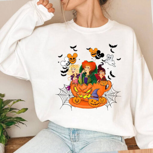 Hocus Pocus Teacup Balloon Shirt, Hocus Pocus Shirt, Witch Sisters Shirt, Sanderson Sisters Shirt, Disney Halloween Shirt, Disney Witch Tee