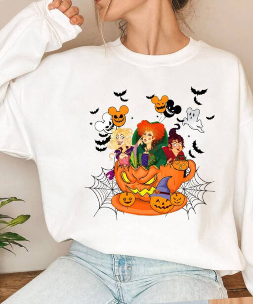 Hocus Pocus Teacup Balloon Shirt, Hocus Pocus Shirt, Witch Sisters Shirt, Sanderson Sisters Shirt, Disney Halloween Shirt, Disney Witch Tee