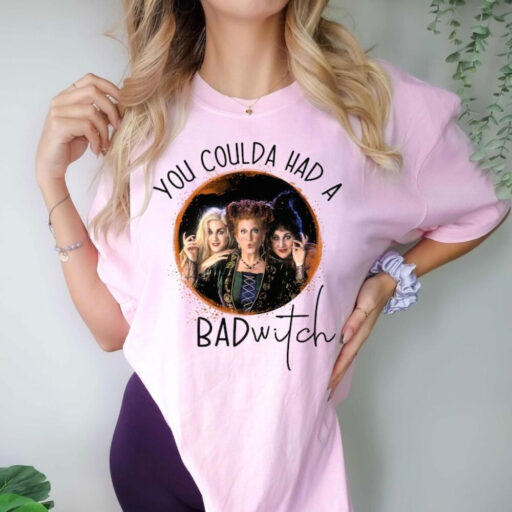 Hocus Pocus You Coulda Have A Bad Witch, Hocus Pocus Shirts, Witch Sisters Shirt, Funny Halloween Tees, Sanderson Sisters Halloween Shirt