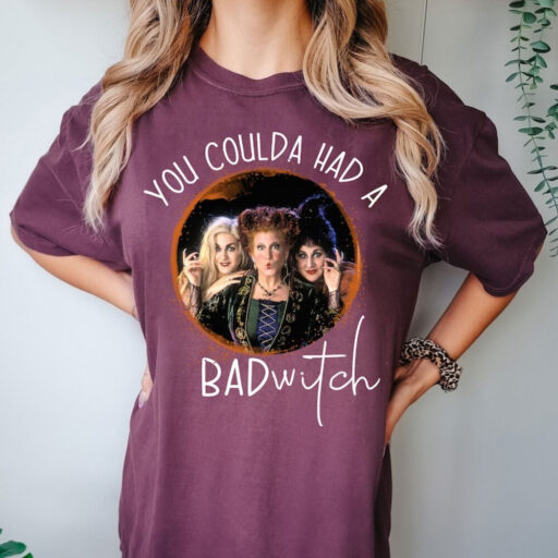 Hocus Pocus You Coulda Have A Bad Witch, Hocus Pocus Shirts, Witch Sisters Shirt, Funny Halloween Tees, Sanderson Sisters Halloween Shirt