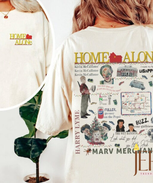 Home Alone Christmas shirt, Kevin Home Alone, Christmas Movie Shirt, Home Security Shirt, Kevin Home Alone Movie Shirt, Battle Plan kevin