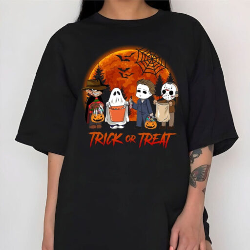 Horror Movies Halloween Shirt, Halloween Movie Characters Shirt, Trick Or Treat Shirt, Halloween Shirt, Halloween Party Shirt, Gift For Mom