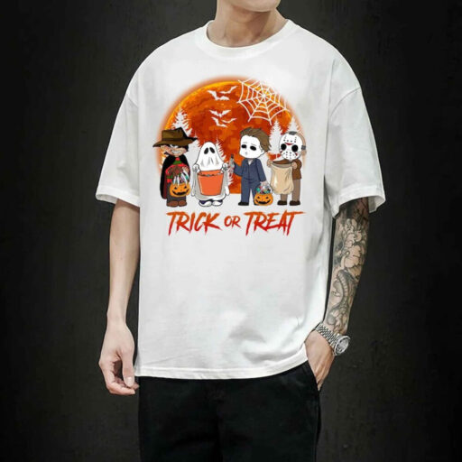 Horror Movies Halloween Shirt, Halloween Movie Characters Shirt, Trick Or Treat Shirt, Halloween Shirt, Halloween Party Shirt, Gift For Mom