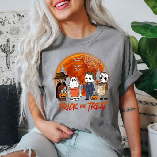 Horror Movies Halloween Shirt, Halloween Movie Characters Shirt, Trick Or Treat Shirt, Halloween Shirt, Halloween Party Shirt, Gift For Mom