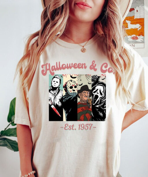 Horror movie Halloween Scream Jason Spooky Shirt, Horror Movie Halloween, Horror Film Club Shirt, Horror Movie Character Shirt, Spooky Shirt