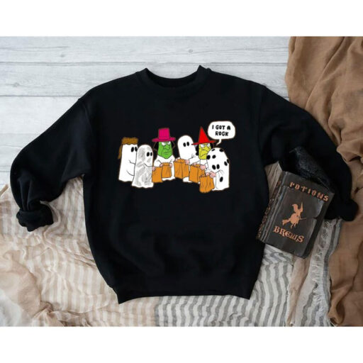 I Got a Rock Halloween Sweatshirt, Cute Fall Sweatshirt, Womens Ghost Sweatshirt, Funny Ghost Sweatshirt, Little Ghosts Sweatshirt