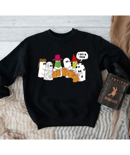 I Got a Rock Halloween Sweatshirt, Cute Fall Sweatshirt, Womens Ghost Sweatshirt, Funny Ghost Sweatshirt, Little Ghosts Sweatshirt