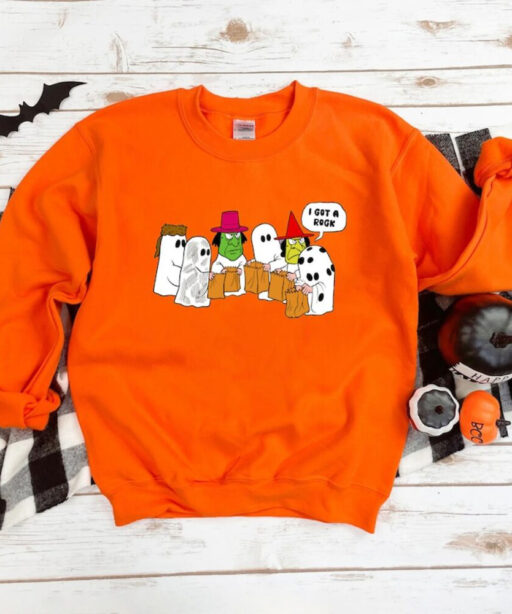 I Got a Rock Halloween Sweatshirt, Cute Fall Sweatshirt, Womens Ghost Sweatshirt, Funny Ghost Sweatshirt, Little Ghosts Sweatshirt