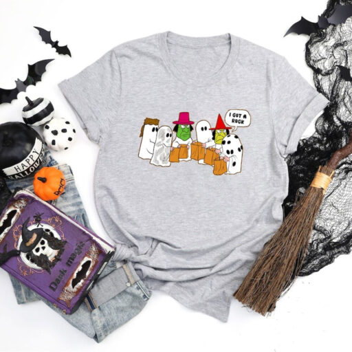 I Got a Rock Halloween Sweatshirt, Cute Fall Sweatshirt, Womens Ghost Sweatshirt, Funny Ghost Sweatshirt, Little Ghosts Sweatshirt