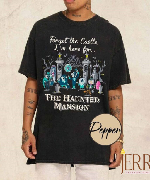 I'm Here For The Haunted Mansion Retro Comic Comfort T-Shirt, Halloween Shirt, Haunted Mansion Tee, Halloween Shirt, Haunted Mansion 1969