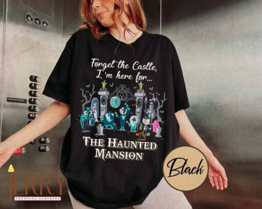 I'm Here For The Haunted Mansion Retro Comic Comfort T-Shirt, Halloween Shirt, Haunted Mansion Tee, Halloween Shirt, Haunted Mansion 1969