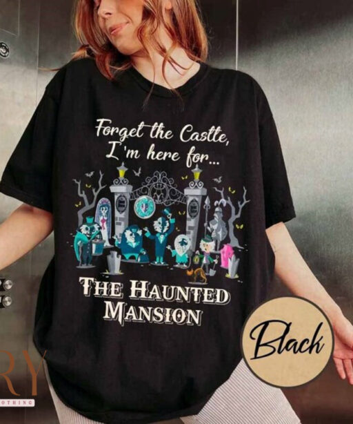 I'm Here For The Haunted Mansion Retro Comic Comfort T-Shirt, Halloween Shirt, Haunted Mansion Tee, Halloween Shirt, Haunted Mansion 1969