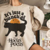 It's Just a Bunch of Hocus Pocus Sweatshirt, Halloween Disney Hocus Pocus Sweatshirt, Halloween Disney Sweatshirt, Sanderson Sisters Sweater