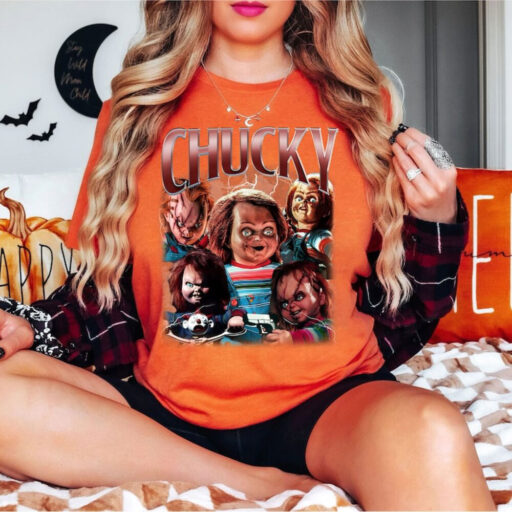 Limited Chucky Shirt, Vintage 90s Shirt, Horror Movie, Unisex Scary Nightmare Shirt, Bootleg Shirt, Horror Movie Shirt,Halloween Party Shirt