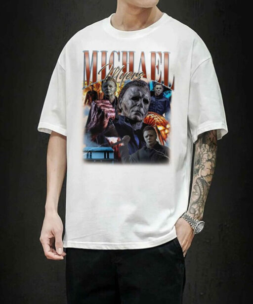 Limited Michael Myers Vintage Shirt, Michael Myers Homage T-shirt, Myers Thriller T-Shirt Friday the 13th Horror, Halloween Shirt